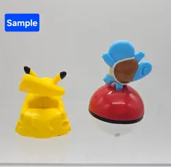 Pokemon McDonald's Happy Set Promo 2025 Pokemon Card Pikachu Squirtle Figure Set - Image 5