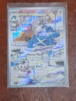 Pokemon TCG Metagross Illustration Rare Card 178/162 SV05: Temporal Forces - Image 1
