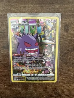 Pokemon Gengar TG06/TG30 Lost Origin Trainer Gallery RARE MISPRINT ERROR CARD! - Image 1