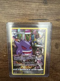Pokemon Gengar TG06/TG30 Lost Origin Trainer Gallery RARE MISPRINT ERROR CARD! - Image 3