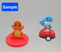 Pokemon McDonald's Happy Set Promo 2025 Pokemon Card Charmander Squirtle Figure - Image 4