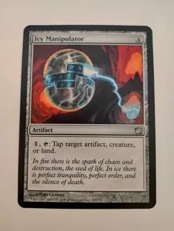 ICY MANIPULATOR BOX TOPPER X1 MAGIC MTG 9TH EDITION 2005 - Image 1