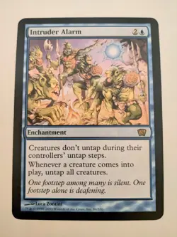 INTRUDER ALARM BOX TOPPER X1 MAGIC MTG 8TH EDITION 2003 - Image 1
