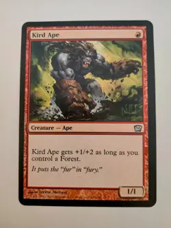KIRD APE BOX TOPPER X1 MAGIC MTG 9TH EDITION Oversized - Image 1