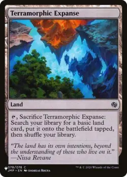 Terramorphic Expanse (JMP) - Light Play MTG The List - Image 1