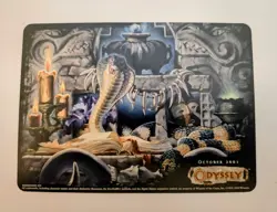 Magic The Gathering 8th Edition Diabolic Tutor #128/350 Box Topper USED MTG - Image 2