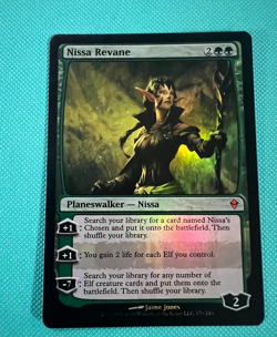 Foil - Nissa Revane - Zendikar - MTG - Magic the Gathering - Foil - Image 1