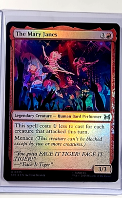 2025 MTG Magic The Gathering SPE Spider Man Foil #15 The Mary Janes - Image 1