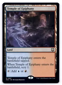 Temple of Epiphany NM Commander: Modern Horizons 3 0387 MTG Regular - Image 1