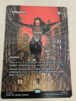 Silkguard - #37 Regular (Borderless) Marvel Universe Spider Man - Mtg - Image 1