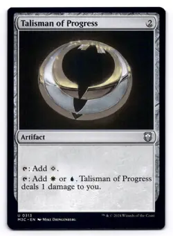Talisman of Progress NM Commander: Modern Horizons 3 0313 MTG Regular - Image 1