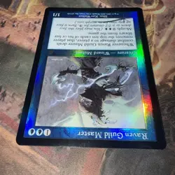 MTG Foil Raven Guild Master (Scourge) - Near Mint - Rare Wizard - Image 2