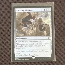 MTG Amazing Alliance 2 Rare Foil Marvel Spider-Man Eternal - Image 1