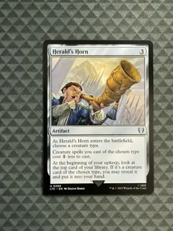 MTG Herlad’s Horn #0280 Uncommon Commander: The Lord of the Rings (LTC) - Image 1