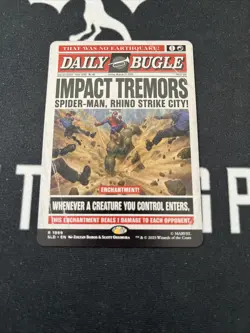 Secret Lair Impact Tremors x1 Magic Cards MTG Spider-Man - Image 1