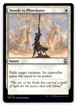 Swords to Plowshares NM Commander: Modern Horizons 3 0173 MTG Regular - Image 1