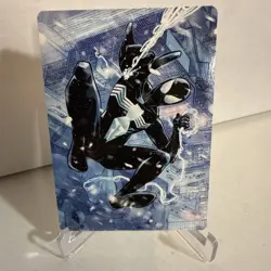 Spectacular Spider-Man (Black) Art Card 52/54 MTG Marvel's Spider-Man - Image 1
