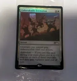 TMNT Unbreakable Formation NYCC 2025 Promo MTG Magic The Gathering Ninja Turtles - Image 1