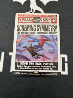 Secret Lair Scheming Symmetry x1 Magic Cards MTG Spider-Man - Image 1