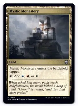 Mystic Monastery NM Commander: Modern Horizons 3 0360 MTG Regular - Image 1