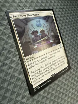 MTG Swords to Plowshares #0178 Uncommon Commander: The Lord of the Rings (LTC) - Image 2