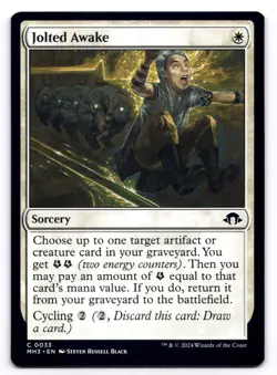 Jolted Awake NM Modern Horizons 3 0033 MTG Regular - Image 1