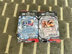 Sealed Pokemon Ex Battle Decks - Kangaskahn and Greninja 2 Decks - Image 1