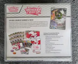 Pokemon Center Exclusive White Flare ETB Elite Trainer Box TCG New Sealed - Image 2
