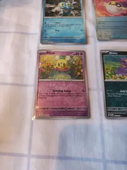 Lot Of 6 Pokemon Cards Reverse Holo Foil Sleeved Instantly Went Pulled Fresh NM - Image 2