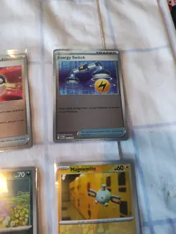 Lot Of 6 Pokemon Cards Reverse Holo Foil Sleeved Instantly Went Pulled Fresh NM - Image 5
