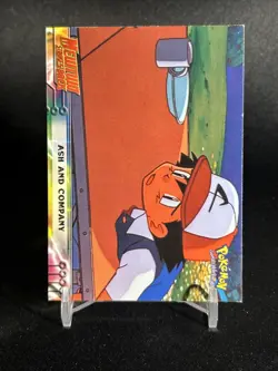 1999 Topps Pokemon Movie Animation Edition 1st Print/Blue Ash And Company #9 - Image 1