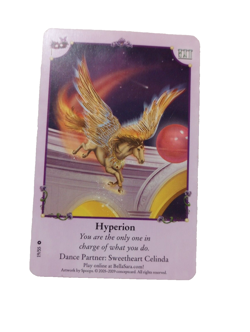Bella Sara Bella's Ball Hyperion Card Regular Common 2009 19/55 Horse CCG - Image 1