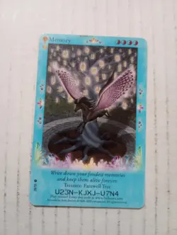 Bella Sara Treasures Memory 28/55 Farewell Tree Regular Horse Trading Card 2009 - Image 1