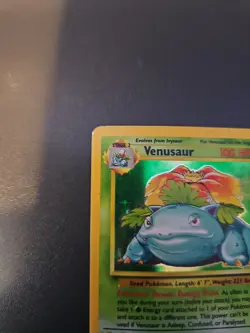 Pokemon TCG Venusaur Base Set Holo Rare Card 15/102-HP - Image 4