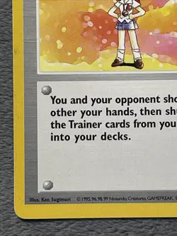 Lass 75/102 Vintage Pokemon Card Base Set WOTC 1999 Trainer - Image 4
