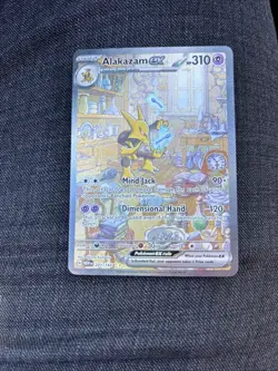 Pokemon Alakazam EX TCG Card 201/165 SV Scarlet & Violet 151 NM Condition - Image 1