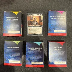 MAGIC THE GATHERING NYCC 2025 SPIDER-MAN WELCOME DECK SET OF 5 WITH PROMO CARD!! - Image 2