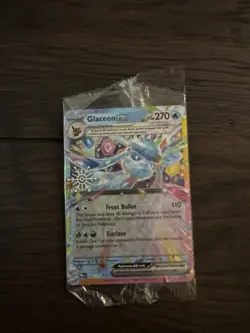 Pokemon TCG Glaceon ex 026/131 Stamped Promo Holiday Calendar '25 Sealed - Image 1