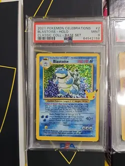 Pokemon Celebrations Big 3 Set Graded PSA 9. Charizard - Blastoise - Venusaur🔥 - Image 2