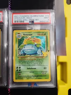 Pokemon Celebrations Big 3 Set Graded PSA 9. Charizard - Blastoise - Venusaur🔥 - Image 4