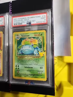 Pokemon Celebrations Big 3 Set Graded PSA 9. Charizard - Blastoise - Venusaur🔥 - Image 5