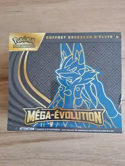 POKEMON ETB Coffret Dresseur D'elite Lucario / Mega Evolution - NEUF - Image 1