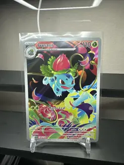Ivysaur Illustration Rare 134/132 Near Mint Mega Evolution Pokemon TCG English - Image 1