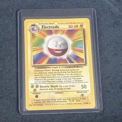 Pokemon TCG Electrode 021/102 Base Set Regular - Image 1
