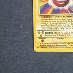 Pokemon TCG Electrode 021/102 Base Set Regular - Image 5