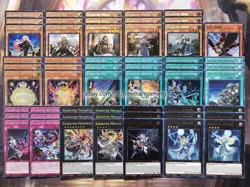 Yugioh Complete Exosister Deck 55 Cards Martha Mikailis Elis Sop **HOT** + Bonus - Image 1