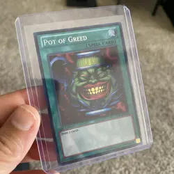 Yugioh - Pot of Greed | LCJW EN061 | Secret Rare | 1st Edition Nm - Image 1