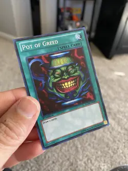 Yugioh - Pot of Greed | LCJW EN061 | Secret Rare | 1st Edition Nm - Image 2