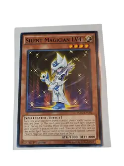 🔥Silent Magician LV4 - YGLD-ENC05 - NM/VLP - Common - Unlimited - Yugioh - Image 1