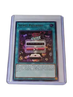 🔥Secret Password RA04-EN095 Secret Rare 1st Edition Yugioh - Image 1